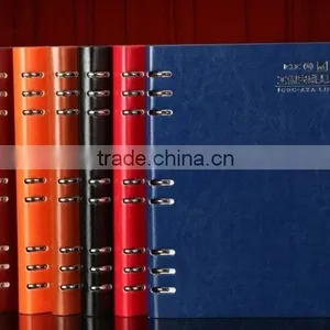 2016 Custom pu Leather Planner Notebook Diary Set for Promotion thumbnail-3