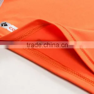 Heather Spandex Polyester Slim Dry Fit Plain Compress Sports T-shirt Mens Short Raglan Sleeve Gym t Shirt With Wholesale Price thumbnail-6
