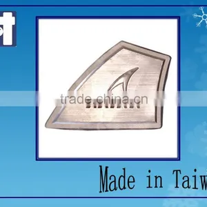 Saffron Car Aluminum Cute Metal Epoxy Sticker thumbnail-3