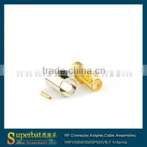 SMA Female Jack Cable Lmr300 rf Connector Adapter Connector thumbnail-1