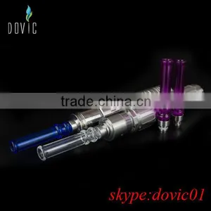 510 Glass Drip Tips With ss Base thumbnail-1
