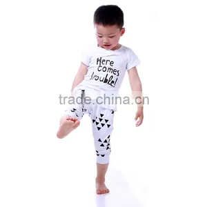 Kids Summer Wear Boys Clothing Baby Boy Outfits thumbnail-2