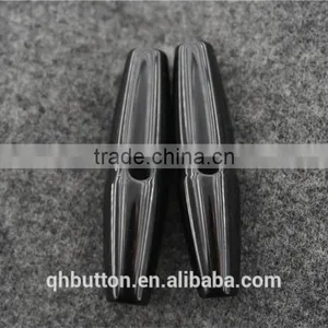 HOT SALE BLACK RESIN BAR BUTTON FOR GARMENT thumbnail-3
