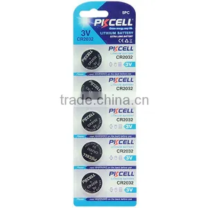 PKCELL 3v Button Cell Battery Cr2032 Lithium Battery High Capacity Button Cell Battery thumbnail-2