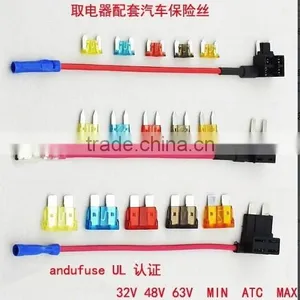 Car Fuse Holder Tap Atm Low Profile Blade Style Mini Auto Fuse Holder Fuse Tap thumbnail-1