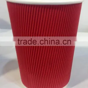 12 oz Corrugated Paper Cups Hot Paper Cup thumbnail-3
