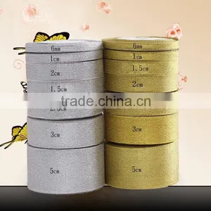 Wholesale Polyester Ribbon Metallic Ribbon For Ribbon Flowers thumbnail-1