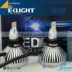 2015 EKLIGHT Smart System Wholesale 4800LM Best Dissipation Genuine Power Canbus Wholesale H7 Canbus Led Headlight thumbnail-2