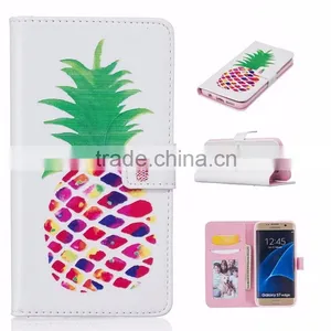 For Samsung Galaxy s6 Edge Leather Stand Wallet Case , Customize Smart Phone Cover for Samsung s6 Edge Plus thumbnail-3