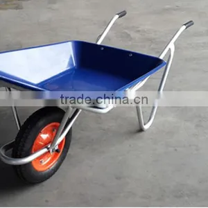 WB1208, 47L Japanese Market High Quality Alloy Construction Concrete Wheelbarrow, Japanese Wheelbarrow thumbnail-2