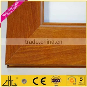 Extruded Aluminium for Windows in Wood Grain for Libya thumbnail-2