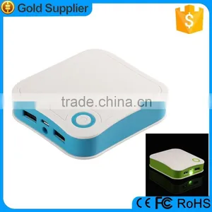 Big Capacity Dual USB Mobile Phone Power Bank Charger 10400mah thumbnail-1