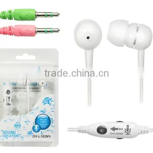 Colorful In-ear Fashional Earphone for Computer Passed CE,RoHS thumbnail-5