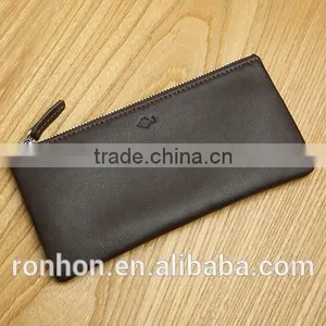 Simple Young Zipper PU Leather Wallet for Men thumbnail-5