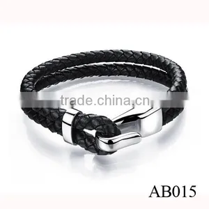 Fashionbale Patch Leather Bracelet Classical Designs for Lady thumbnail-1