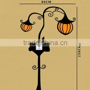 2014 Factory Supply New Fashion Wallpaper Light DIY 3D Pumpkin Shape Night Light thumbnail-6