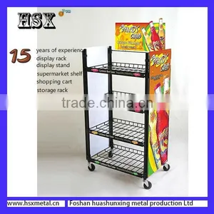 Rotating Metal Water Bottle Display Stands HSX-1761 thumbnail-1