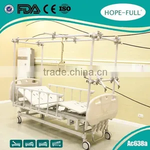 Professional Hospital Bed With Central Braking Padel thumbnail-1