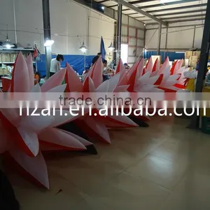 Big Inflatable Red Flower for Wedding Decoration thumbnail-2