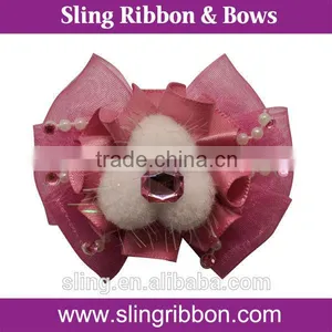 High Quality Organza With Ribbon Hair Tie thumbnail-1