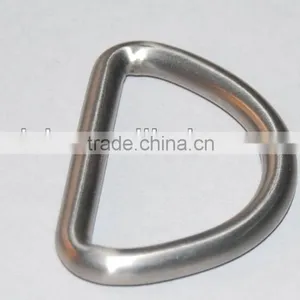 Corrosion-proof Metal Titanium Dee Ring ,titanium D-ring,titanium Carabiner Clip thumbnail-1