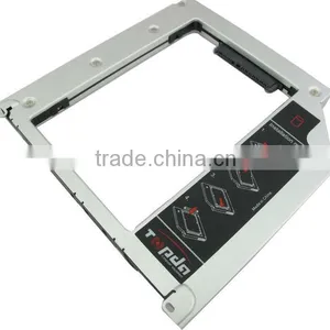 New Macbook Pro Optical Bay 2nd HDD Hard Drive Caddy SATA Hard Drive Caddy With Screwdriver thumbnail-1