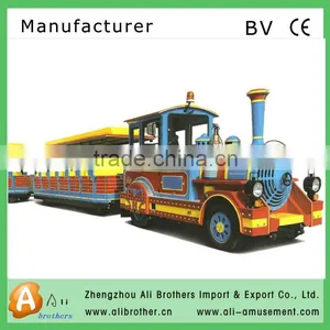 Good Quality Outdoor Amusemnt Rides / Tourist Train /trackless Train Rides thumbnail-1