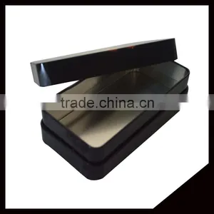 Empty Packaging Custom Logo Printed Recycled Metal Candy Tin Box thumbnail-2
