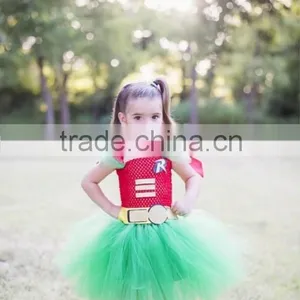 Fashion High Quality Superbaby Gauze Dress Tutu Skirt Wholesale New Design Chiffon Dress 2015 thumbnail-3