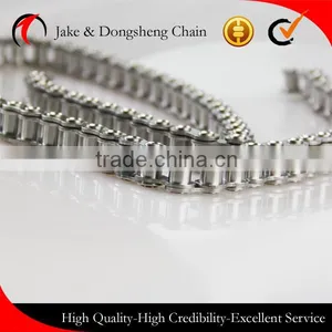 Short Pitch Stainless Steel Roller Chain With Hollow Pin 08B thumbnail-5