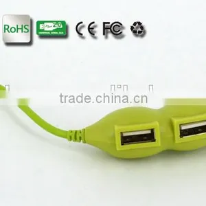 China Personal Design Slim Funny Mini 4 Port Usb 2.0 Hub From Usb Hub Suppliers thumbnail-4
