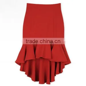 Stylish Ladies Women Fashion Sexy Irregular Fishtail Slim Skirt thumbnail-3