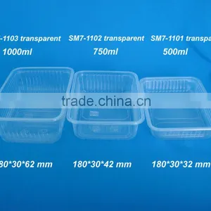 SM7-1102 White Frozen Seafood Tray Aquatic Product Packaging Plastic Tray thumbnail-3