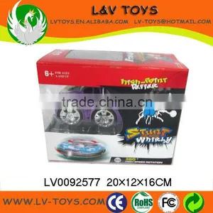 Plastic 4CH Mini rc Car Can 360 Degrees Rolling thumbnail-1