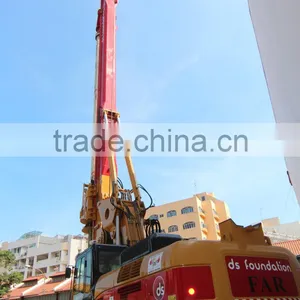 FAR260 Long Spiral Piling Rig for Civil Ground Work - Hydraulic Crawler Drilling Machinery thumbnail-5