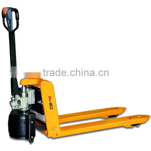 Semi-electric Pallet Truck 1.5Tonne Capacity thumbnail-1