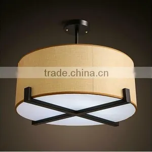 Fabricl Ceiling Lamp With Acrylic for Hotel Room thumbnail-2