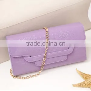 New Lady Leather Handbag Fashion Makeup Bag thumbnail-2