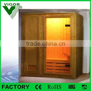 Vigor Popular Outdoor Sauna Steam Room,fashion Nudist Sauna Room,sauna Bath Wood Room thumbnail-1