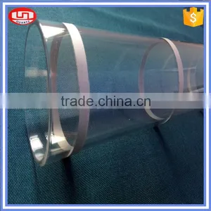 Wholesale Grinded Film Coating Quartz Glass Heating Tube thumbnail-2