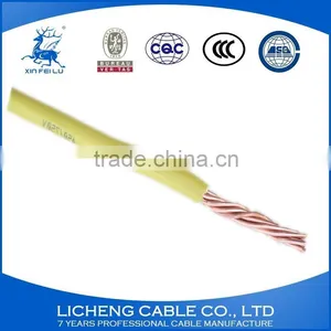 High Quality China Manufacturer Yellow House Wiring Copper Core PVC Insulated Flexible Wire and Cable -BVR(70mm2) thumbnail-6