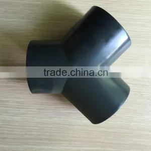 Customized Injection Plastic Three-way Pipe Fittings thumbnail-1
