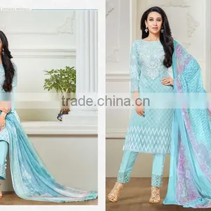 PINK NET SALWAR SUIT thumbnail-3