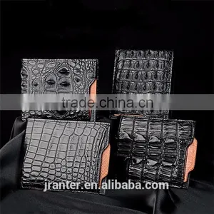 Customize Crocodile Skin Men Wallet With Card Slot Driving Licence Holder Genuine Leather Wallet Manufacturer thumbnail-6