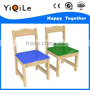 Wholesale Eco-friendly Pine Material Children Wooden Chair for Sale thumbnail-4