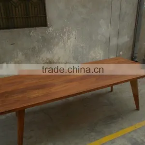 Solid Wood Acacia Dining Table, Mango Wood Dining Table, thumbnail-1