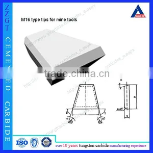 M16 Type Coal Drill Bits Cemented Carbide Coal Mining Bit for Mine Tools thumbnail-1