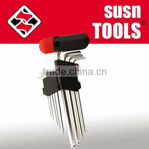 9PCS Ball Head Hex Key Wrench+Plastic Sleeve thumbnail-1