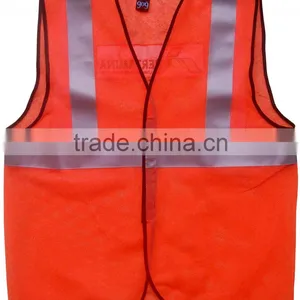 Pink Safety Vests With Pockets thumbnail-1