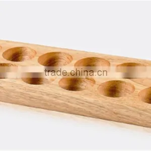 Solid Wood Egg Tray,12 Pcs Egg Tray,wooden Egg Holder thumbnail-2
